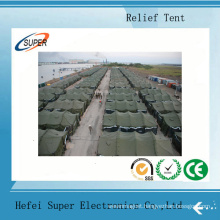 Disaster Relief Tents Are Hand Sewn in China